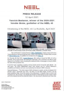 Press release NEEL-TRIMARANS 25